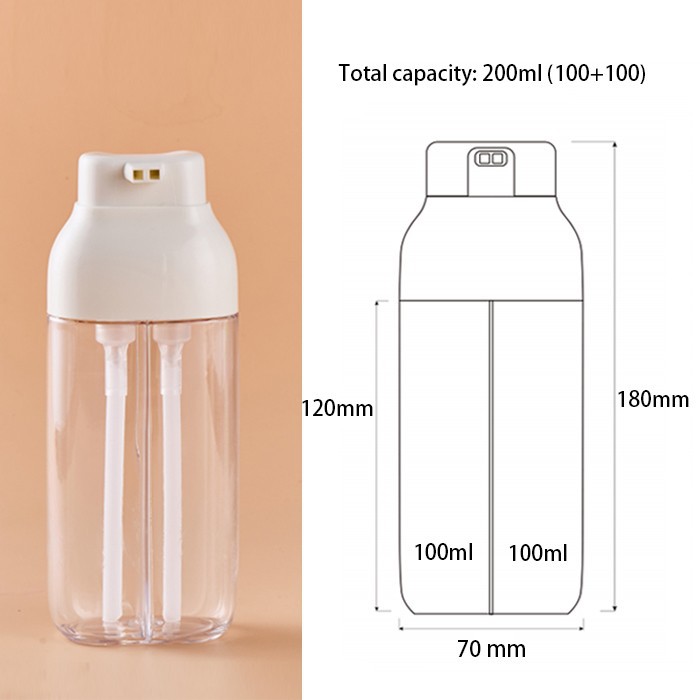 200ml shampoo bottle