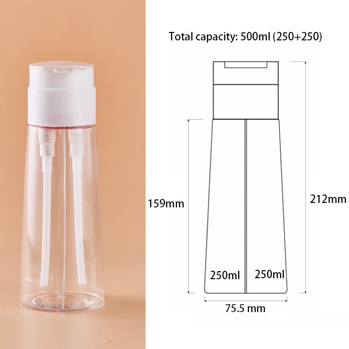 pump dispenser bottle 500ml