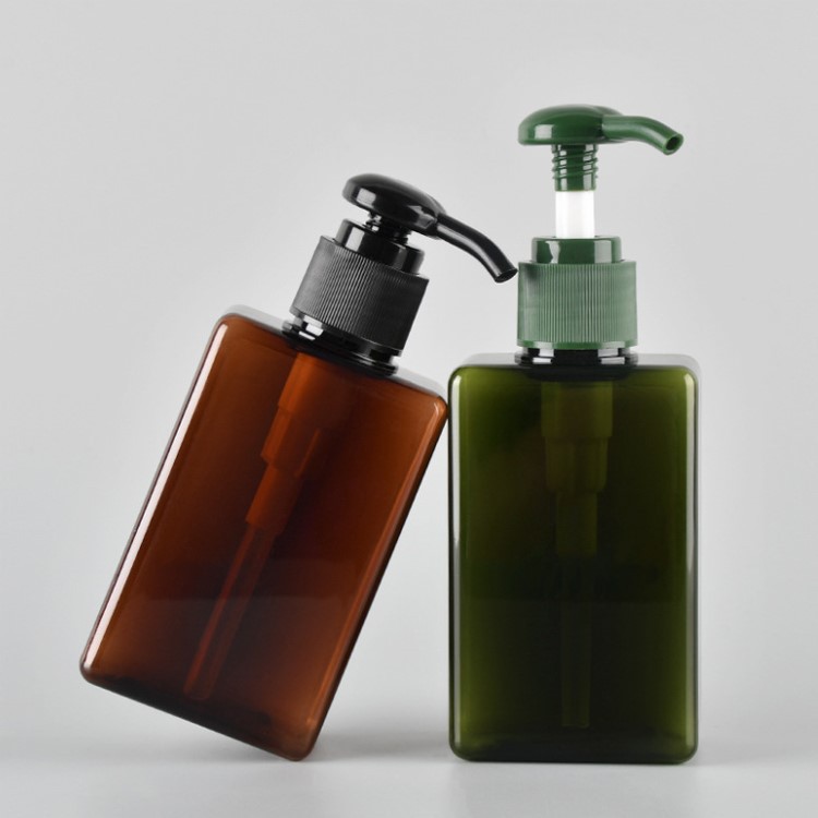Square Shampoo And Conditioner Bottles